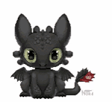 baby dragon toothless pixel httyd