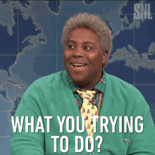 What You Trying To Do Kenan Thompson GIF - What You Trying To Do Kenan Thompson Saturday Night Live GIFs