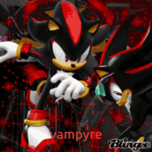Vampyre Shadow The Hedgehog GIF - Vampyre Shadow The Hedgehog Sonic The Hedgehog GIFs