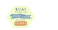 Good Luck Good Luck For Exam Sticker - Good Luck Good Luck For Exam Buas Stickers