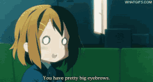 Pretty Big Eyebrows Eyebrows GIF - Pretty Big Eyebrows Eyebrows Pickles GIFs