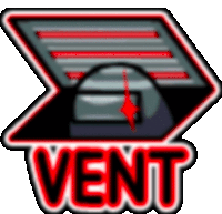 Vent Among Us Sticker Sticker