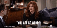 grace adler you are so woke will and grace debra messing eric mccormack