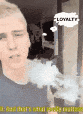 Loyalty Thats What Really Matters Mgk GIF - Loyalty Thats What Really Matters Mgk Machine Gun Kelly GIFs