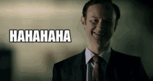 Hahaha No GIF - Sherlock Mycroft GIFs