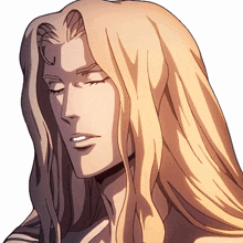 side look alucard castlevania checking my side looking at my side