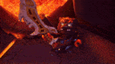 a close up of a person 's face with masks on