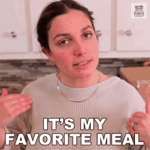 Its My Favorite Meal Ever Emily Brewster GIF