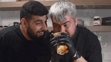 Smelling The Food Patrick Zeinali GIF