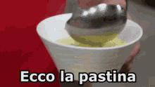 Pastina Stelline Brodo Cucinare Stare Male Inverno Cibo GIF - Little Pasta Soup Broth GIFs