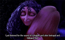 Mother-gothel Tangled GIF - Mother-gothel Tangled Betrayal GIFs