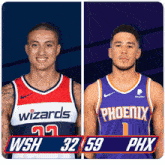 Washington Wizards (32) Vs. Phoenix Suns (59) Half-time Break GIF - Nba Basketball Nba 2021 GIFs