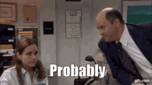 The Office GIF - The Office Probably GIFs