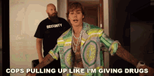 Cops Pulling Up Like Im Giving Drugs Justin Bieber GIF - Cops Pulling Up Like Im Giving Drugs Justin Bieber Popstar GIFs