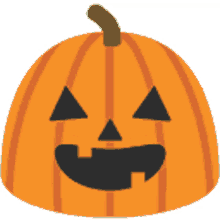 pumpkin emoji laughing halloween