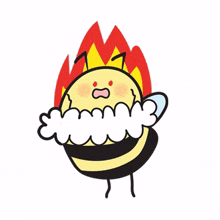 animal bee cute fire angry