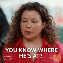 You Know Where Hes At Dolores Roach GIF - You Know Where Hes At Dolores Roach Justina Machado GIFs