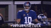 eli manning what the fuck clapping applause wtf