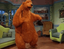 Bear In The Big Blue House Bear GIF - Bear In The Big Blue House Bear Dance GIFs
