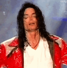 Michael Jackson Deep Breath GIF - Michael Jackson Deep Breath Close Eye GIFs