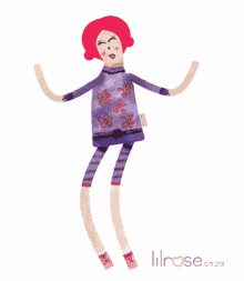 Lilrose Dancing Doll GIF - Lilrose Dancing Doll Walking GIFs