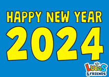 Happy New Year 2024 Wish You A Happy New Year GIF - Happy New Year 2024 2024 Happy New Year GIFs