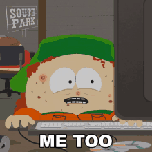 Me Too Kyle Broflovski GIF - Me Too Kyle Broflovski South Park GIFs