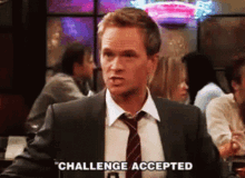 Challenge Accepted Actor GIF - Challenge Accepted Actor Talking GIFs