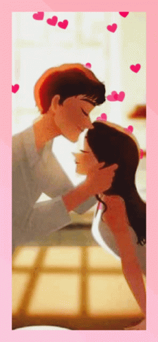 Forehead Kisses GIF - Forehead Kisses Couple - Discover & Share GIFs