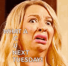 Shocked Ugly Face GIF - Shocked Ugly Face See You Next Tuesday GIFs