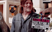 Behind The Scenes Daryl Dixon GIF - Behind The Scenes Daryl Dixon The Walking Dead GIFs