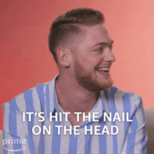 It'S Hit The Nail On The Head Luke Banks GIF - It'S Hit The Nail On The Head Luke Banks Twin Love GIFs