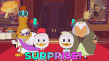 ducktales ducktales2017 mcmystery at mcduck mcmanor surprise surprise party