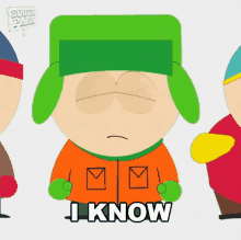 I Know Kyle Broflovski GIF - I Know Kyle Broflovski South Park GIFs