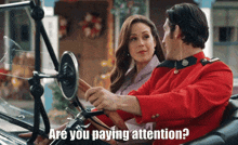 Wcth Hearties Nathan Elizabeth Natebeth Seasonnine Driving Lesson GIF - Wcth Hearties Nathan Elizabeth Natebeth Seasonnine Driving Lesson Are You Paying Attention Yeah GIFs