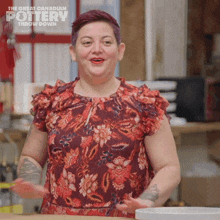 Excited Elsa Valinas GIF - Excited Elsa Valinas The Great Canadian Pottery Throw Down GIFs