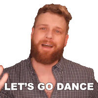 Let'S Go Dance Grady Smith Sticker