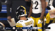 Pittsburgh Steelers Mitch Trubisky GIF - Pittsburgh Steelers Mitch Trubisky Steelers GIFs