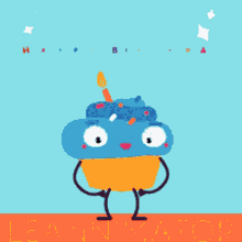 Hbd Cupcake GIF - Hbd Cupcake Happy Birthday GIFs