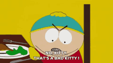 Bad Kitty Cartman GIF - Bad Kitty Cartman South Park GIFs