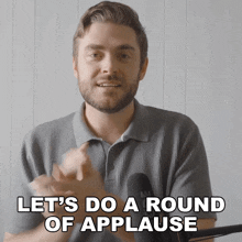 Let'S Do A Round Of Applause Lewis Jackson GIF - Let'S Do A Round Of Applause Lewis Jackson Let Us Applaud GIFs