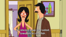 Soup, Salad, Breadsticks, Fish...Sounds Like Olive Garden GIF