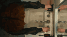 Cleaning My Hands Nadia Vulvokov GIF - Cleaning My Hands Nadia Vulvokov Natasha Lyonne GIFs