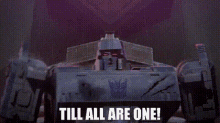 Transformers Megatron GIF - Transformers Megatron Till All Are One GIFs