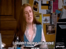I Couldnt Be Less Interested Catherine Tate GIF - I Couldnt Be Less Interested Catherine Tate GIFs