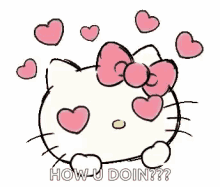 Hello Kitty Heart GIF