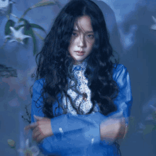 Jisoo Blue GIF - Jisoo Blue Icon GIFs