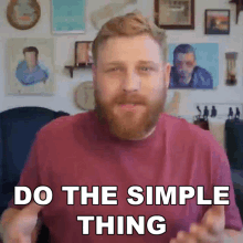 Do The Simple Thing Grady Smith GIF - Do The Simple Thing Grady Smith Do The Easy Thing GIFs