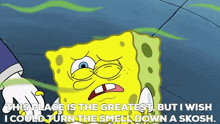 Spongebob This Place Is The Greatest GIF - Spongebob This Place Is The Greatest But I Wish I Could Turn The Smell Down A Skosh GIFs