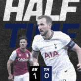 Aston Villa F.C. (1) Vs. Tottenham Hotspur F.C. (0) Half-time Break GIF - Soccer Epl English Premier League GIFs